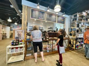 MRKT on the Square opened on Main Street recently. The gift shop and toy store has a cafe with Sandra D's Fried pies.