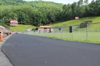 The track at the high school has been paved but needs track resurfacing, which should be completed this fall.