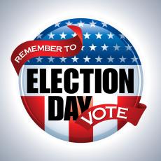 Remember to Vote Election Day Tuesday